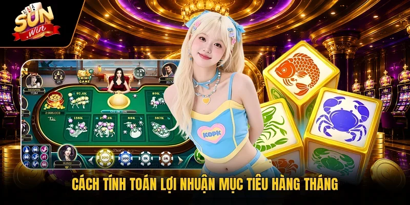 Cách tính toán lợi nhuận mục tiêu hàng tháng