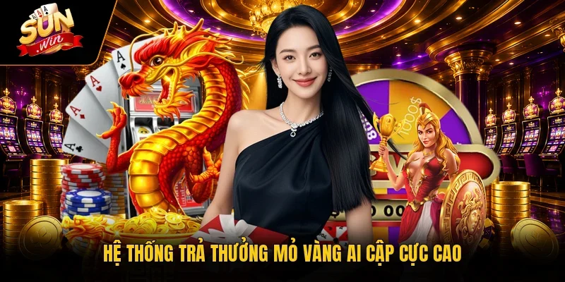 Hệ thống trả thưởng Mỏ Vàng Ai Cập cực cao