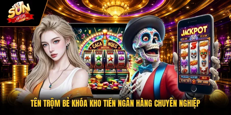 Tên trộm bẻ khóa kho tiền ngân hàng chuyên nghiệp